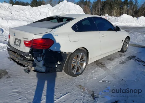 2017 BMW 440I xDrive из США, поврежденный, VIN WBA4P3C52HK528075